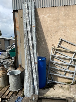 ASSORTED GALVANISED SCRAPER DUCTING