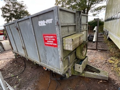 APPROX. 12ft PROFIT TRI AXLE TIPPING TRAILER