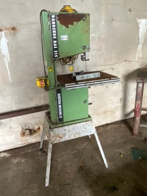 ELEKTRA BECKUM 315 110v BANDSAW