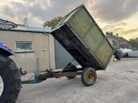 APPROX. 10ft x 6ft WEEKS DROPSIDE TIPPING GRAIN TRAILER - 2