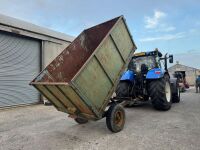 APPROX. 10ft x 6ft WEEKS DROPSIDE TIPPING GRAIN TRAILER - 4
