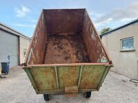 APPROX. 10ft x 6ft WEEKS DROPSIDE TIPPING GRAIN TRAILER - 8