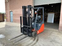 TOYOTA 8FBET15 3 WHEEL 1.5TON ELECTRIC FORKLIFT - 2