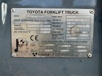 TOYOTA 8FBET15 3 WHEEL 1.5TON ELECTRIC FORKLIFT - 11