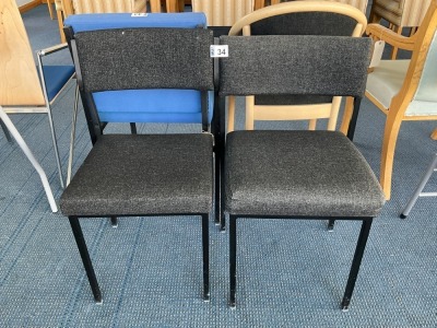 2No. MEETING CHAIRS