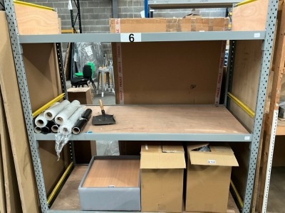 APPROX. 1No. BAY OF PALLET RACKING
