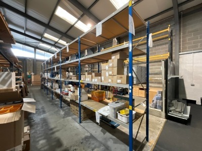 APPROX. 6No. BAYS OF PALLET RACKING