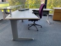 ELITE OPTIMA RECEPTION DESK & OPERATORS CHAIR - 3