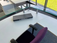 ELITE OPTIMA RECEPTION DESK & OPERATORS CHAIR - 6
