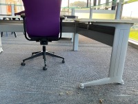 ELITE OPTIMA RECEPTION DESK & OPERATORS CHAIR - 8