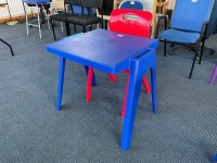 POLYPROPYLENE CLASSROOM TABLE & CHAIR - 4