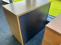 THREE DRAWER PEDESTAL - 5