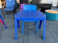 POLYPROPYLENE CLASSROOM TABLE & CHAIR - 4
