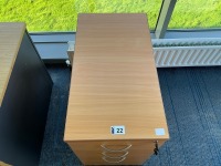 THREE DRAWER PEDESTAL - 2