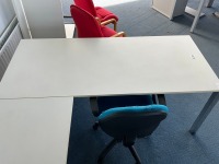 1800mm LEFT HAND CORNER DESK & OPERATORS CHAIR - 4