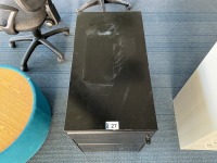 THREE DRAWER METAL PEDESTAL - 3