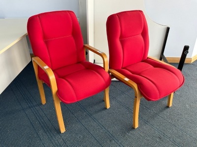 2No. MEETING CHAIRS