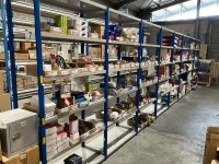 APPROX. 8No. BAYS OF METAL SHELVING - 2