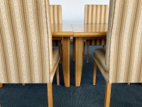 4000mm CONFERENCE TABLE, 11No. HIGH BACK CHAIRS & 1000mm TABLE EXTENSION - 7
