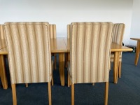 4000mm CONFERENCE TABLE, 11No. HIGH BACK CHAIRS & 1000mm TABLE EXTENSION - 9