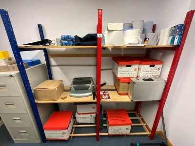APPROX. 2No. BAYS OF PALLET RACKING