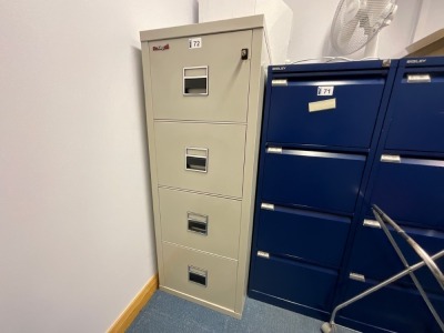 FIREKING FOUR DRAWER FILING CABINET