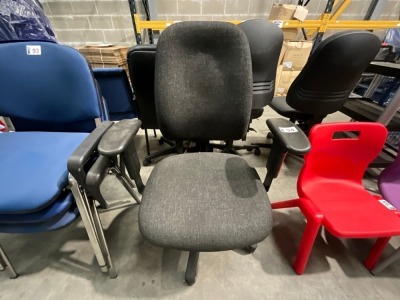 HIGH BACK OPERATORS CHAIR