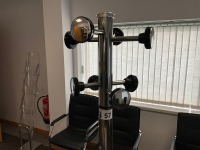 CHROME COAT & UMBRELLA STAND - 3