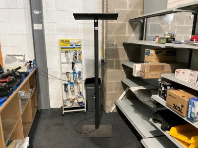 WALDMANN 6FT FLOOR LAMP