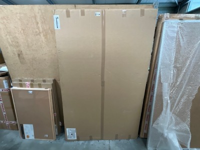 UNUSED NOBO 1800x1200 FELT NOTICEBOARD BLUE