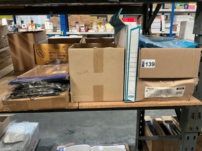 LARGE QUANTITY OF UNUSED ASSORTED SUSPENSION FILES & A4 CLIPBOARDS