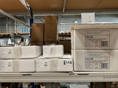 QUANTITY OF UNUSED PACKAGING SUPPLIES