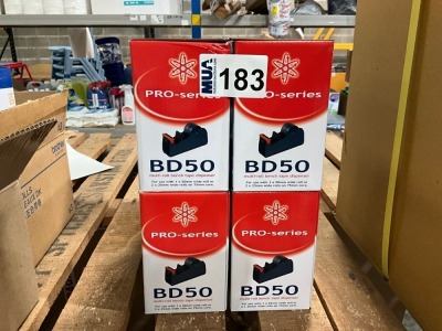 APPROX. 4No. UNUSED PRO-SERIES BD50 MULTI-ROLL BENCH TAPE DISPENSERS