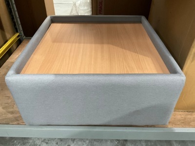 UNUSED WOODEN TOP COFFEE TABLE