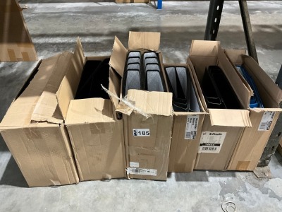 LARGE QUANTITY UNUSED ASSORTED LEVER ARCH & RING BINDER FILES