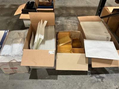 LARGE QUANTITY OF UNUSED ASSORTED BUBBLE LINED ENVELOPES & MAILING BAGS