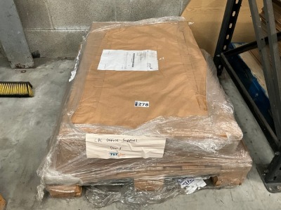 PALLET OF ANTALIS UNUSED PAPER