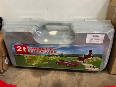 UNUSED 2 TON TROLLEY JACK