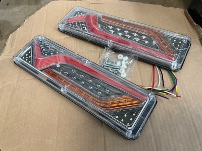 2No. UNUSED REAR TRAILER TAILLIGHTS 