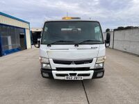 MITSUBISHI FUSO CANTER 7C15E 7.5 TON FLAT BED LORRY - 5