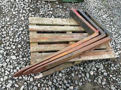 3No. ASSORTED FORKS TO SUIT FORKLIFT