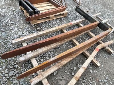 APPROX. 2300mm HEAVY DUTY FORKLIFT FORKS