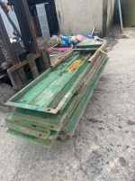 APPROX. 14ft TWIN AXLE FRASER TIPPING GRAIN TRAILER - 10