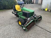 JOHN DEERE 2653 3 GANG 3 WHEELED RIDE ON LAWNMOWER - 2