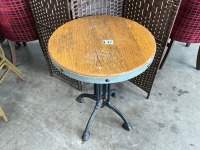 ROUND DRINKS TABLE 4 WAY 600mm - 2