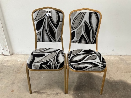 2No. BANQUET CHAIRS