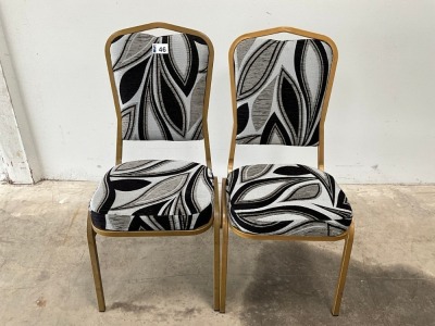 2No. BANQUET CHAIRS