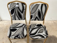 2No. BANQUET CHAIRS - 2