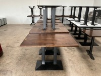 APPROX. 10No. RECTANGULAR DINING TABLES - 4