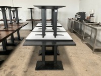 APPROX. 7No. RECTANGULAR DINING TABLES